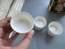 威爾基試喝杯20ml試飲杯50ml一次性品鑒杯小杯子小紙杯迷你品嘗杯試吃杯 【200只裝】白色試飲杯50ML 曬單實拍圖