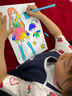 史努比女童套裝2025夏季新款洋氣休閑草莓米底兩件套兒童短袖短褲童裝 套裝 120 建議身高111-120cm 曬單實拍圖