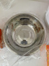 美廚（maxcook）316L不銹鋼湯盆湯碗20cm 加厚加寬加深 可用電磁爐 MCWA1632 曬單實(shí)拍圖
