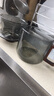全度（Quandu）  加厚玻璃泡茶杯煙灰色玻璃泡茶器茶水分離杯帶過濾功夫茶具杯 曬單實拍圖