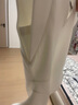 Olrain歐芮兒白色寬松T恤女早秋新款設計感飛飛袖V領(lǐng)上衣 杏仁白 L 曬單實(shí)拍圖