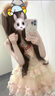 閃動(dòng)少女（SHANDONGSHAONV）絲緞芭蕾狗短洛麗塔LOLITA吊帶連衣裙JSK芭蕾風(fēng)短裙優(yōu)雅甜美 狗短粉色JSK S 曬單實(shí)拍圖