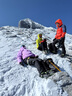 Naturehike挪客雪豹戶外全地形徒步雪套沙漠護腳套防水防雪登山男女防沙鞋套 黑色/L【鞋碼44-46】 曬單實拍圖