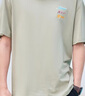 特步（XTEP）短袖夏季情侶男女冰絲涼感運動棉T恤 曬單實拍圖