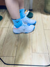 VICTOR威克多 羽毛球鞋 透氣U3.0寬楦穩(wěn)定類羽球鞋P9200推廣版 P9200TD MI（白/溫和藍） 38 (240mm) 曬單實拍圖