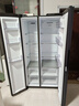 海爾（Haier）618升雙開(kāi)門(mén)對(duì)開(kāi)門(mén)冰箱電冰箱家用一級(jí)能效風(fēng)冷無(wú)霜大容量節(jié)能變頻BCD-618WGHSSEDBL國(guó)家補(bǔ)貼20% 曬單實(shí)拍圖