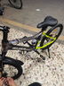 兒童軟尾自行車(chē)雙減震車(chē)青少年越野變速成人輕便男女代步單車(chē) 小飛龍-黃綠漸變【可變速】 20英寸 曬單實(shí)拍圖