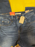 Levi's李維斯女復(fù)古721冬暖系列緊身加厚彈力牛仔褲 藍(lán)色 26/26 曬單實(shí)拍圖