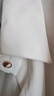 尚都比拉抗皺免打理襯衫女春秋職業(yè)通勤正裝襯衣內(nèi)搭長袖上衣 白色 L  曬單實(shí)拍圖
