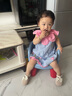La Chapelle拉夏貝爾女童連衣裙2025新款洋氣兒童夏裝無(wú)袖背心裙子寶寶公主裙 藍(lán)色公主裙 送包包 105 105cm 建議身高91-105cm 曬單實(shí)拍圖