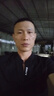 【男神款】奧戴爾棉男士短袖t恤男立領(lǐng)POLO衫夏季上衣男V領(lǐng)修身 Q636黑色 高檔T恤 XL 建議120-135斤 曬單實拍圖