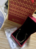 中國黃金（CHINA GOLD）滿天星18k金手鏈小金珠轉(zhuǎn)運(yùn)珠新款雙七夕情人節(jié)禮物送女朋友老婆 18K黃金/小金珠手鏈【代寫賀卡】 約0.6g 曬單實(shí)拍圖