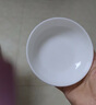 錦秋堂景德鎮(zhèn)陶瓷器 家用骨瓷餐具 盤碟 酒店用瓷純白釉下彩洗碗機(jī)可用 味碟 4個(gè) 4英寸 曬單實(shí)拍圖