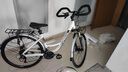 飛鴿（FLYING PIGEON）鋁合金長(zhǎng)途旅行車(chē)自行車(chē)公路車(chē)700C成人男女大中學(xué)生車(chē)跑車(chē) 旅途-藍(lán)圖24速-線碟-白色 曬單實(shí)拍圖