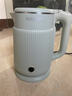 SUOBQR電熱水壺家用1.8L大容量304不銹鋼燒水壺保溫一體煮水壺 1.8L 熔巖綠-保溫款 曬單實(shí)拍圖