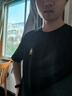 SPAO韓國同款小熊休閑短袖t恤男夏季2025年新款簡約短袖SPDX25SD22LD 藏青#SP海軍熊-貼布繡 L 曬單實拍圖