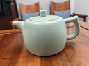 祥業(yè)汝窯泡茶壺西施壺功夫茶具開(kāi)片可養(yǎng)側(cè)把壺大號(hào)茶杯汝瓷陶瓷家用 井欄壺 245ml 曬單實(shí)拍圖
