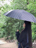 魅馳ins雨傘女森系復古小清新波點(diǎn)長(cháng)柄傘晴雨兩用太陽(yáng)傘防曬遮陽(yáng)傘 黑色 曬單實(shí)拍圖