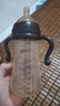 Aynmer愛(ài)因美 奶瓶新生嬰兒0一3歲以上初生寶寶斷奶吸管杯防脹氣 奶瓶 300ml 10月+ 自帶奶嘴+吸嘴 曬單實(shí)拍圖