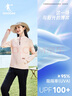喬丹冰皮3.0防曬衣女冷白皮膚衣UPF100+夏季新款戶外輕薄透氣外套 曬單實拍圖