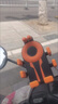 JPHZNB新款八爪電動車手機支架氣囊減震摩托車導(dǎo)航車載自行車外賣手機架 車把款-八爪橙黑【新品減震】 曬單實拍圖