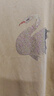 簡(jiǎn)言的夏冬短袖t恤女2025新款夏季竹節(jié)棉T恤女圓領(lǐng)洋氣百搭小衫蝙蝠袖上衣 黃色 燙鉆 L 建議105-120斤 曬單實(shí)拍圖