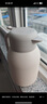 膳魔師（THERMOS）保溫壺玻璃內(nèi)膽家用大容量便攜宿舍暖水壺?zé)崴縏EHA/TEHD TEHD-米白色【熱賣(mài)推薦】 1.48L 曬單實(shí)拍圖