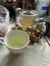 綠昌明茶壺泡茶玻璃煮茶壺辦公家用功夫茶具帶過濾加厚耐熱泡茶壺 曬單實拍圖