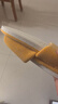 果洛菲（GUOLUOFEI）棉麻拖鞋女夏家居家用布藝亞麻室內情侶四季春秋地板 黃色 38-39 曬單實拍圖