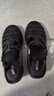 Melissa（梅麗莎）Melissa梅麗莎女圓頭編織高跟羅馬涼鞋35804 黑色 (AV670) 37 曬單實(shí)拍圖
