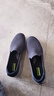 斯凱奇（Skechers）男鞋秋季透氣網(wǎng)面健步鞋輕便一腳蹬運動(dòng)休閑鞋子 NVY海藍 44.5 曬單實(shí)拍圖