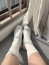 佰姿緣無(wú)骨襪子女純棉夏季中筒防臭配樂(lè )福鞋專(zhuān)用月子襪產(chǎn)后薄款堆堆襪子 【3雙】3白色【免費試穿一雙】 均碼 【抗起球/賽絡(luò )紡工藝】均碼 曬單實(shí)拍圖