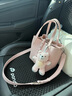 CHARLES&KEITH25秋新品簡約通勤手提水桶包菜籃子包CK2-10151518 Cotton Candy Pink棉花糖粉 S 曬單實拍圖
