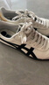 Onitsuka Tiger鬼塚虎TOKUTEN秋冬男女低幫板鞋時(shí)尚休閑德訓鞋 白色/黑色 37 曬單實(shí)拍圖