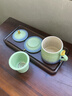 如瓷動人故宮茶杯茶水分離水杯馬克杯高檔送老師長輩教師節(jié)生日禮物伴手禮 窯青綠如意辦公杯套組禮盒裝 LOGO定制公司伴手禮教師中秋禮物 曬單實拍圖