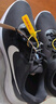 耐克NIKE跑步鞋男緩震透氣REVOLUTION 6運(yùn)動(dòng)鞋DC3728-003黑白40.5 曬單實(shí)拍圖