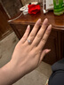 邁米德結(jié)婚對戒仿真鉆戒求婚戒指道具情侶假戒指一對婚禮訂婚活口送女友 仿真鉆戒一對【2個單戒盒】 曬單實拍圖