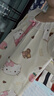 果殼（Gukoo）睡衣夏季HelloKitty新款可愛純棉花邊女士家居服套裝 芝士黃   L 曬單實(shí)拍圖