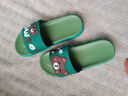 拖鞋女夏天家用室內靜音防滑防臭卡通可愛(ài)浴室涼拖鞋2026新款外穿 SWEET熊綠色 36-37 曬單實(shí)拍圖