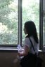 茯見白色職業(yè)短袖襯衫女夏季2025年新款收腰jk襯衣小個子法式掐腰上衣 白色 S 曬單實拍圖
