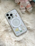 適用iphone16 Pro Max手機(jī)殼透明磁吸可愛(ài)男女款防摔不包相機(jī)按鍵 膚感蝴蝶小狗【單殼】弱磁 iPhone 16 ProMax 曬單實(shí)拍圖