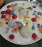 展藝?yán)_紛芋圓紅豆湯套裝 800g 珍珠甜品配料Q彈奶茶食材水果撈配料 曬單實拍圖