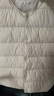 波司登（BOSIDENG）25年新款兒童馬甲輕薄羽絨5A抗菌外穿囤貨拍大T250130060DS 灰燕麥7441 165 /84A 約 155-165cm 54kg 曬單實(shí)拍圖