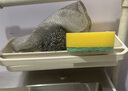 品喻（PINYU）廚房置物架水槽抹布瀝水架臺(tái)面壁掛收納架洗碗海綿瀝水籃 曬單實(shí)拍圖