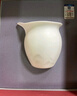 蘇氏陶瓷（SUSHI CERAMICS）超薄胎素燒羊脂玉瓷淡墨秋山大肚公道杯 曬單實(shí)拍圖