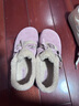 百麗（Belle）章若楠同款喵喵吐司毛毛勃肯鞋女2025冬新加絨棉鞋B2829DM5預售 粉色【章若楠同款】 37 曬單實(shí)拍圖