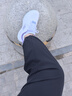 斯凱奇（Skechers）引跑者丨輕奇跑步鞋新款女子運動(dòng)鞋跳繩回彈緩震舒適休閑鞋 白色/紫色-WPR 37 曬單實(shí)拍圖