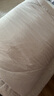 水星家紡被套純棉60支長絨棉貢緞被罩床上被褥套加大雙人220x240cm 曬單實拍圖