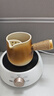 京東京造圍爐煮茶烤奶罐茶煮茶器家用室內(nèi)奶茶陶瓷茶壺月牙粗陶側(cè)把煮茶壺 曬單實(shí)拍圖