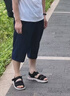 李寧運(yùn)動(dòng)七分褲男子時(shí)尚透氣寬松休閑褲舒適百搭運(yùn)動(dòng)褲子男 曬單實(shí)拍圖